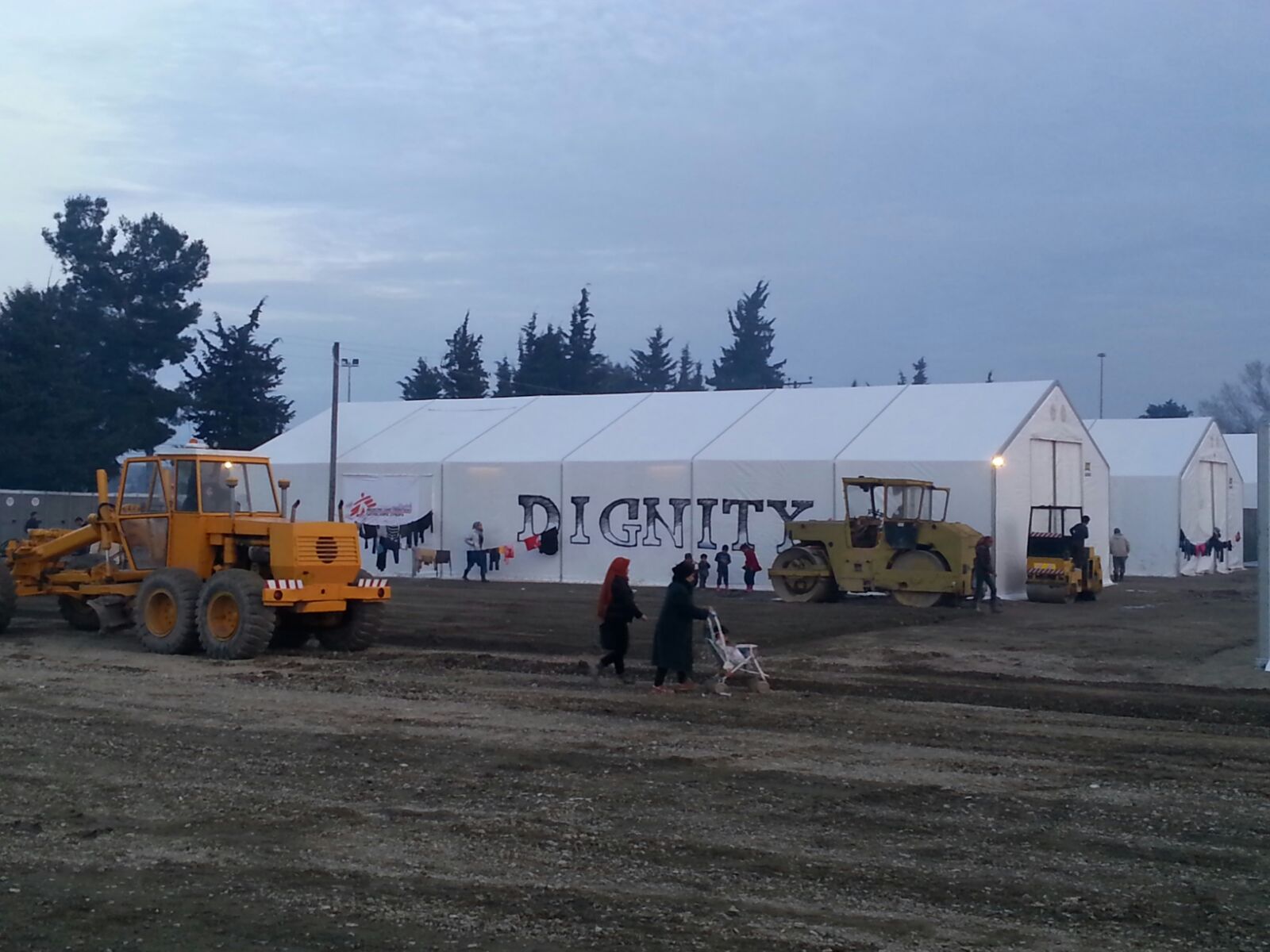 Le sfide logistiche nel campo di Idomeni