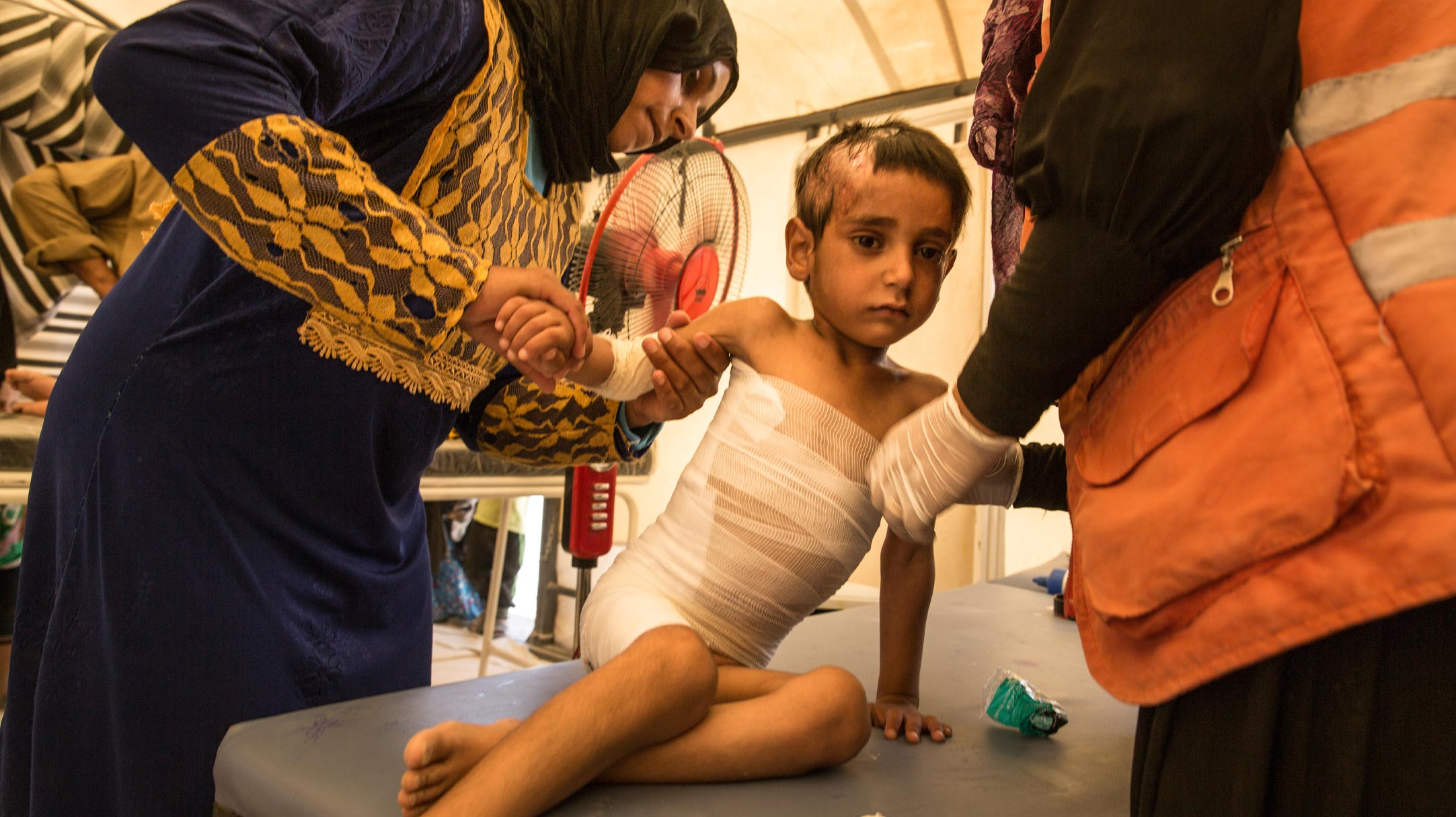 Staff di Medici Senza Frontiere fornisce cure mediche e assistenza umanitaria in Siria dal 2009