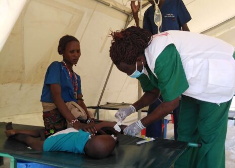 centro trattamento anti colera, Kenya