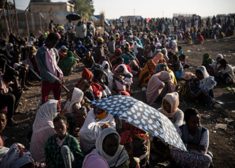 Campo rifugiati in Sudan