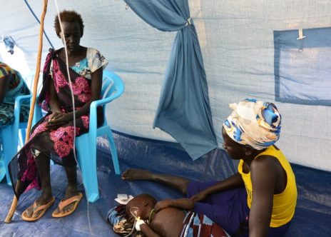 Pazienti MSF a Riang (Sud Sudan)