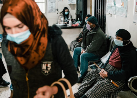 Pazienti nella clinica MSF ad Arsal, Libano