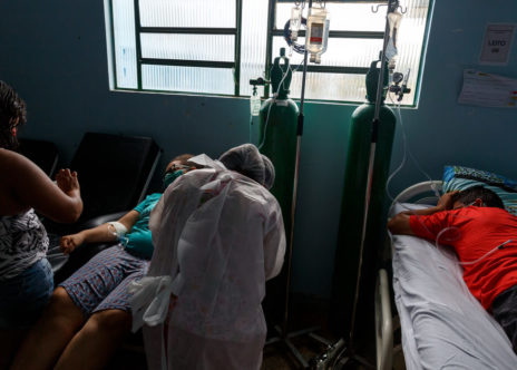 Unità di terapia intensiva a Porto Velho, Brasile