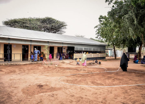 Centro di salute MSF in uno dei campi di Dadaab