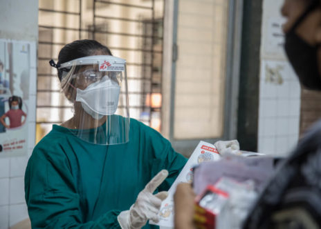 Intervento MSF contro il Covid-19 a Mumbai, India