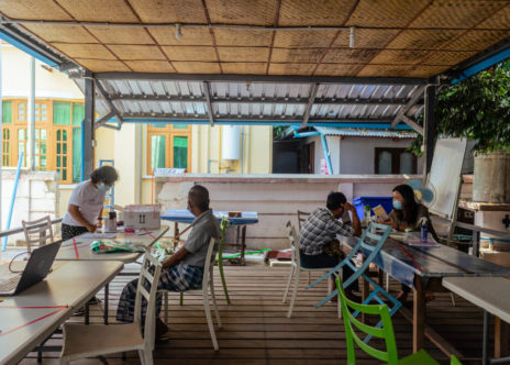 Attività MSF in un centro in Myanmar