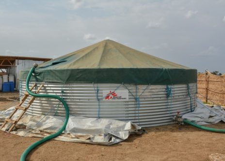 Al-Tanideba campo rifugiati MSF inSudan