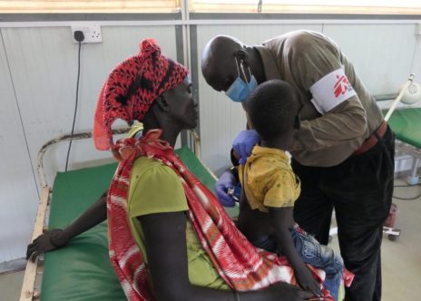 MSF staff in Bentiu