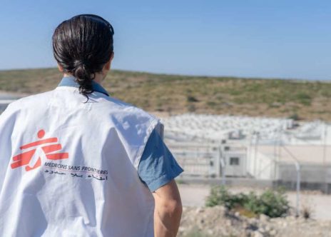 Nuovo campo rifugiati a Samos