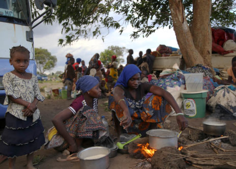 Sfollati a Capo Delgado, Mozambico
