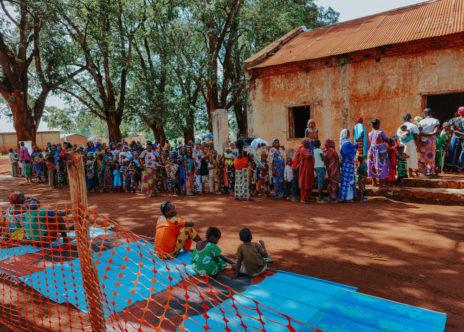 campagna di vaccinazione MSF a Ippy, Repubblica Centrafricana