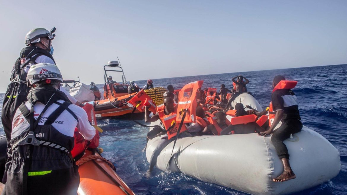 operazioni di ricerca e soccorso di MSF nel Mediterraneo