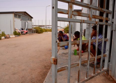 centro di detenzione per migranti Gharyan al-Hamra, Libia