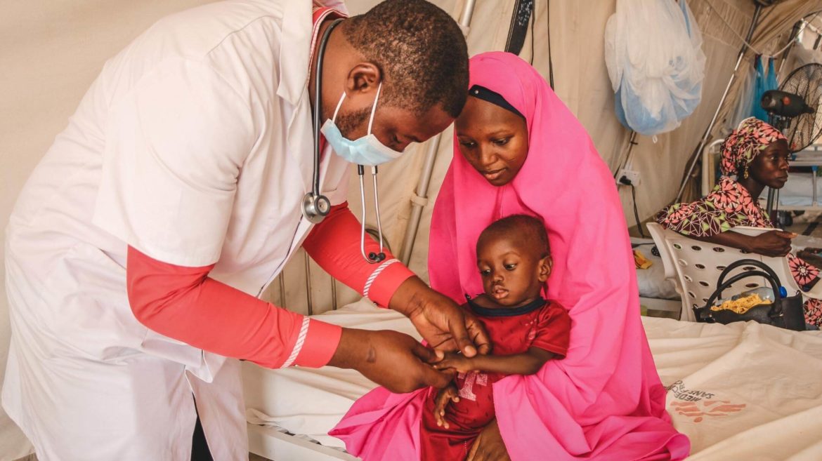 Centro malnutrizione MSF in Nigeria