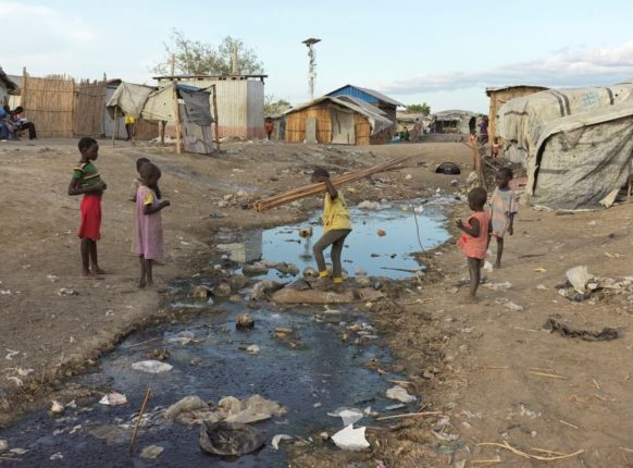 Sud Sudan: bambini nel campo sfollati di Bentiu