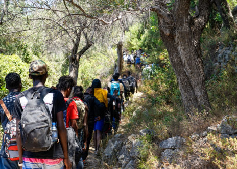 Migranti a Samos, Grecia