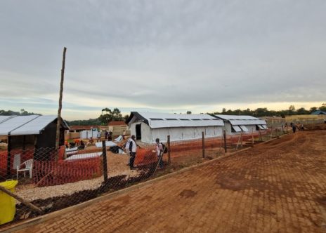 centro di trattamento Ebola a Mubende