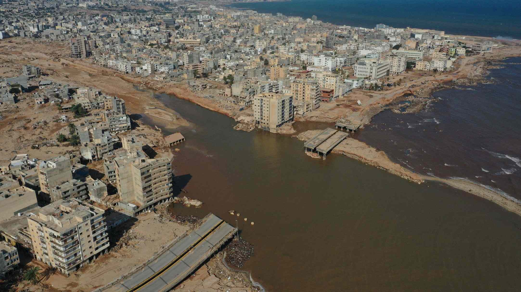 città di Derna in Libia