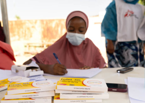 Distribuzione antibiotici in Nigeria