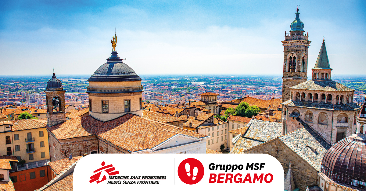 Alla scoperta della Città Alta di Bergamo con Medici Senza Frontiere