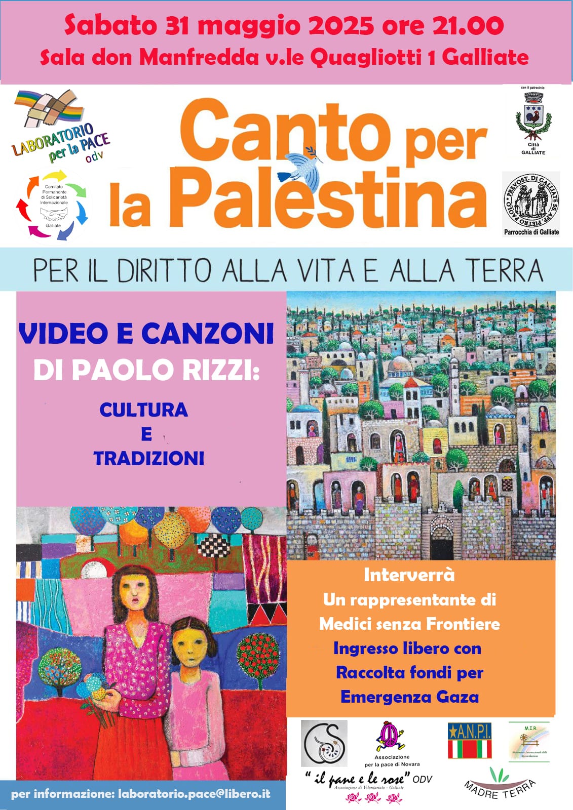 Canto per la Palestina